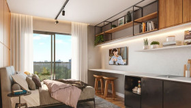 Apartamento com 1 Quarto à Venda, 28 m² em Santo Amaro - São Paulo