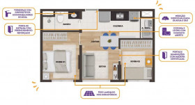 Apartamento com 2 Quartos à Venda, 34 m² em Brasilândia - São Paulo