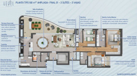 Apartamento com 3 Quartos à Venda, 123 m² em Alphaville - Barueri