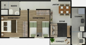 Apartamento com 2 Quartos à Venda, 45 m² em Casa Verde Alta - São Paulo