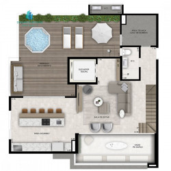 Apartamento com 3 Quartos à Venda, 245 m² em Cambuí - Campinas