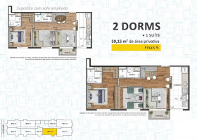 Apartamento com 2 Quartos à Venda, 59 m² em Alphaville - Barueri