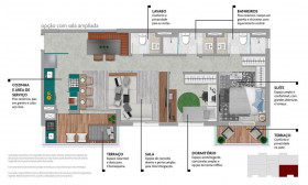 Apartamento com 2 Quartos à Venda, 65 m² em Centro - Barueri