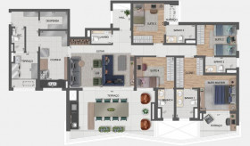 Apartamento com 4 Quartos à Venda, 144 m² em Aclimação - São Paulo