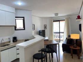 Apartamento com 1 Quarto para Alugar, 45 m² em Itaim Bibi - São Paulo