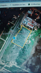Terreno à Venda, 42.000 m² em Guarajuba (monte Gordo) - Camaçari