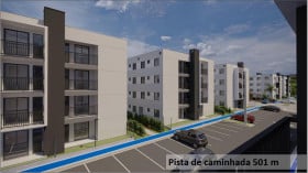 Apartamento com 2 Quartos à Venda, 55 m² em Costeira - São José Dos Pinhais