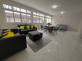 Apartamento com 3 Quartos à Venda, 124 m² em Gonzaga - Santos