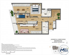 Imóvel com 3 Quartos à Venda, 137 m² em Lagoa - Rio De Janeiro