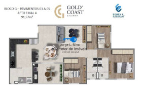 Apartamento com 3 Quartos à Venda, 91 m² em Portais (polvilho) - Cajamar