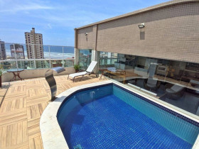 Cobertura com 3 Quartos à Venda, 240 m² em Ocian - Praia Grande