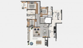 Apartamento com 4 Quartos à Venda, 283 m² em Vila Mariana - São Paulo