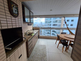 Apartamento com 3 Quartos à Venda, 125 m² em Canto Do Forte - Praia Grande