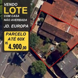Terreno à Venda, 587 m² em Jardim Europa - Goiânia