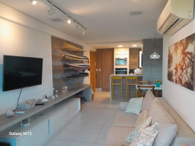 Apartamento com 3 Quartos para Temporada, 89 m² em Porto De Galinhas - Ipojuca