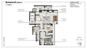 Imovel Apartamento com 4 Quartos à Venda, 171 m² em Vila São Francisco - Osasco