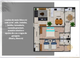 Apartamento com 2 Quartos à Venda, 45 m² em Maranduba - Ubatuba