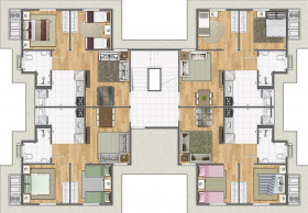 Apartamento com 2 Quartos à Venda, 42 m² em Jardim Roseira - Campinas