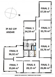 Apartamento com 2 Quartos à Venda, 33 m² em República - São Paulo