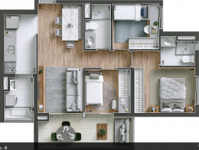 Apartamento com 3 Quartos à Venda, 75 m² em Ipiranga - São Paulo