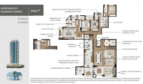 Apartamento com 4 Quartos à Venda, 336 m² em Alphaville Empresarial - Barueri