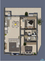 Apartamento com 1 Quarto à Venda, 34 m² em Centro - Ubatuba