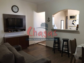 Apartamento com 1 Quarto à Venda, 58 m² em Vila Atlântica - Caraguatatuba