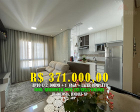Apartamento com 2 Quartos à Venda, 44 m² em Jardim Colônia - Jundiaí