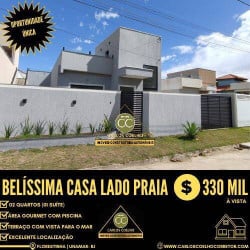 Casa com 2 Quartos à Venda,  em Unamar (tamoios) - Cabo Frio