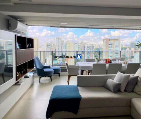 Apartamento com 2 Quartos à Venda, 128 m² em Brooklin - São Paulo