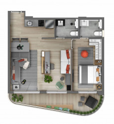 Apartamento com 3 Quartos à Venda, 97 m² em Centro - São Paulo