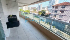 Apartamento com 2 Quartos à Venda, 86 m² em Canto Do Forte - Praia Grande