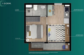 Apartamento com 1 Quarto à Venda, 29 m² em Campo Belo - São Paulo