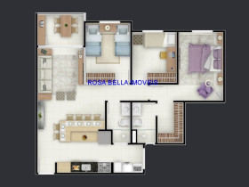Apartamento com 3 Quartos à Venda, 86 m² em Capela - Vinhedo