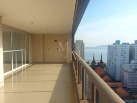 Apartamento com 3 Quartos à Venda, 210 m² em Embaré - Santos