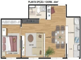 Apartamento com 2 Quartos à Venda, 45 m² em Itaquera - São Paulo