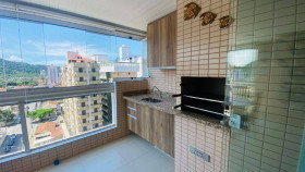 Apartamento com 2 Quartos à Venda, 92 m² em Canto Do Forte - Praia Grande