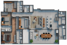 Apartamento com 3 Quartos à Venda, 106 m² em Vila Clementino - São Paulo