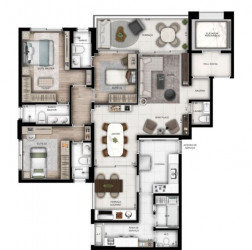 Apartamento com 3 Quartos à Venda, 153 m² em Vila Mariana - São Paulo