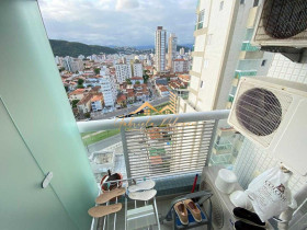 Apartamento com 2 Quartos à Venda, 88 m² em Pompéia - Santos