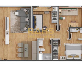 Apartamento com 3 Quartos à Venda, 74 m² em Glória - Joinville