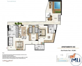 Imóvel com 3 Quartos à Venda, 119 m² em Botafogo - Rio De Janeiro