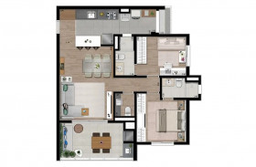 Apartamento com 2 Quartos à Venda, 173 m² em Vila Mariana - São Paulo