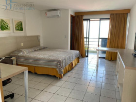 Apartamento com 1 Quarto para Alugar ou Temporada, 43 m² em Ponta Negra - Natal