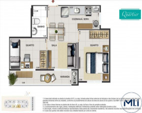 Imóvel com 2 Quartos à Venda, 39 m² em Engenho De Dentro - Rio De Janeiro