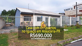 Casa com 4 Quartos à Venda, 132 m² em Iguaçu - Araucária