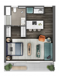 Apartamento com 2 Quartos à Venda, 101 m² em Vila Madalena - São Paulo