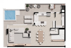 Apartamento à Venda, 21 m² em Seminário - Curitiba