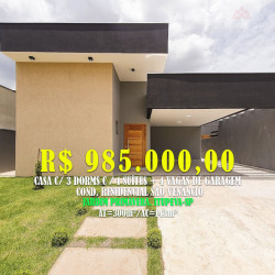 Casa com 3 Quartos à Venda, 143 m² em Jardim Primavera - Itupeva