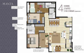 Apartamento com 4 Quartos à Venda, 110 m² em Alphaville Empresarial - Barueri